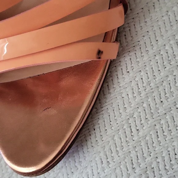 Rupert Sanderson Rose Gold Ombre Stilletto Heels 40 9 - Picture 7 of 9